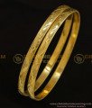 BNG301 - 2.6 Size Pure Impon Natural Colour Bangles Without Stone Daily Use Panchaloha Bangles Online Shopping 
