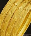 BNG313 - 2.4 Size Mansiyaorange Diamond Cut Designer Broad 4 Bangles Indian Wedding Bangles Set Online