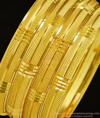 BNG314 - 2.10 Size New Design Gold Border Bangles Design Indian Gold Imitation Jewellery