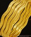 BNG315 - 2.8 Size Latest Curve Designs Gold Inspired Bangles Designs 4 Bangles Set Best Price Buy Online