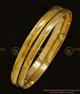 BNG320 - 2.8 Size Panchaloha Bangles Plain Daily Wear Impon Bangles Online Shopping