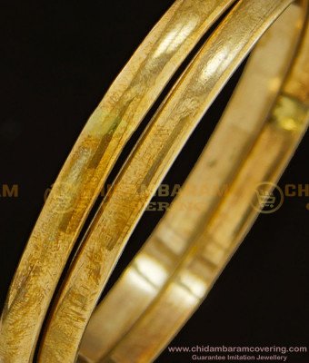 BNG320 - 2.8 Size Panchaloha Bangles Plain Daily Wear Impon Bangles Online Shopping