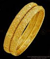 BNG333 - 2.6 Size Good Quality Pure Gold Plated Designer Women’s Bangles Online 