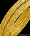 BNG333 - 2.6 Size Good Quality Pure Gold Plated Designer Women’s Bangles Online 