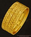 BNG339 - 2.4 Size Latest Diamond Cut Bangles Design 4 Pieces Set for Women