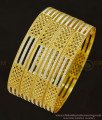 BNG341 - 2.4 Size Bridal Wear White Gold Bangles Design Set of Four Bangles for Wedding