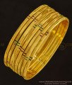 BNG343 - 2.8 Size New Model Enamel Thin Bangles Set Of 8 Bangles Indian Fashion Jewellery