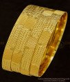 BNG349 - 2.6 Size New Pattern Gold Finish Flat Bangles Imitation Jewellery Best Price Buy Online