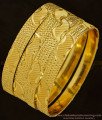 BNG350 - 2.4 Size South Indian Traditional Gold Bangles Collection Set Of 4 Bangles Online