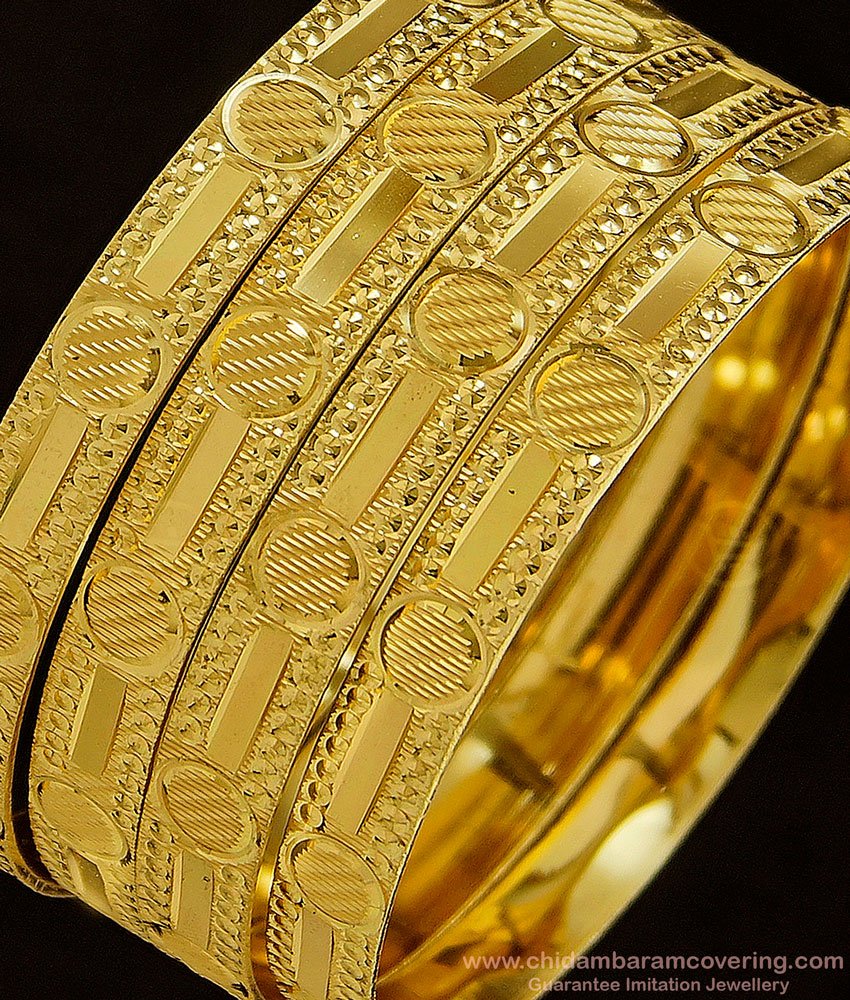 BNG352 - 2.8 Size Bridal Wear Indian Wedding Bangles Set 4 Pieces Imitation Jewellery  