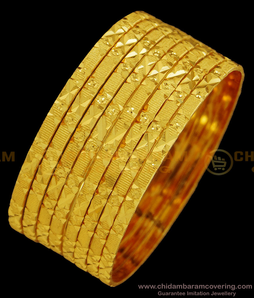 BNG389 - 2.4 Size Imitation Bangles Daily Wear Set Bangles Collections 8 Pieces Bangles for Women 