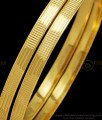 BNG408 - 2.8 Gold Bangles Design 1 Gram Gold Daily Wear Guaranteed Bangles for Women 