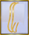 Bng420 - 2.4 Size Latest Impon Thin Bangles Unique Curvy Shape Bangles 1 Gram Gold Jewellery Online 