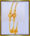 BNG424 - 2.4 Size Latest Design Daily Use Gold Ball Kambi Bangles Set for Women