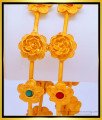 BNG433 -2.8 Size Elegant Flower Design Party Wear Temple Bangles for Women 