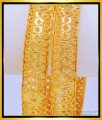 BNG460 - 2.6 Size One Gram Gold Bridal Wear Gold Look Bangles Designs Buy Online