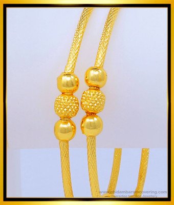 BNG479 - 2.4 Size Buy South Indian Gold Bangles Design Thin Bangles for Daily Use 