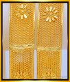 BNG483 - 2.8 Size Beautiful Bridal Gold Look Designer Screw Bangle Design for Wedding 