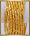 BNG491 - 2.4 Size 12 Pcs Bangles Set Daily Wear Gold Bangles Design for Ladies 