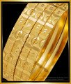 BNG499 - 2.8 Size New Model Cutting Design 4 Bangles Set Buy Online