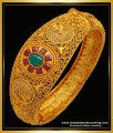 BNG521 -2.6 Size Premium Quality Latest Temple Jewellery Single Kada Screw Bangle Online