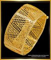 BNG523 -2.8 Size Latest Gold Kada Bangle Design Screw Type Single Broad Bangle for Wedding  