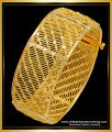 BNG524 -2.8 Size One Gram Gold Jewellery Screw Type Single Broad Kada Bangle Online