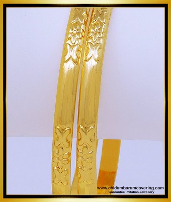 BNG533 - 2.8 Size Original Impon Gold Plated Daily Wear Bangles Collection for Ladies 