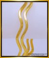 BNG538 - 2.6 Size Impon Bangles Daily Use Thin Curved Gold Design Plain Kambi Bangles Online