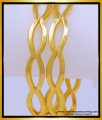 BNG539 - 2.6 Size Original Impon Bangles Daily Use Curved Gold Design for Wedding 