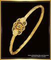 BNG544 - 2.4 Size Latest Gold Bangles Design Gold Plated Daily Use Simple Single Kappu Bangle  
