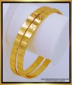 BNG553 - 2.4 South Indian Jewellery One Gram Gold Bangles for Daily Use 