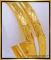 BNG562 - 2.6 Size New Pattern Daily Use Guaranteed Micro Gold Plated Bangles for Female