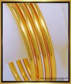 BNG572 - 2.4 Size Real Gold Look Daily Use Plain Thick Bangles Design One Gram Gold Jewellery 