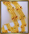 BNG584 - 2.8 Size Pure Gold Plated Enamel Gold Bangles Design for Women 