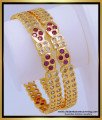 BNG613 - 2.6 Size Impon First Quality Gold Stone Bangles Design Five Metal Impon Bangles for Women