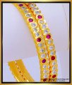 BNG646 - 2.8 Real Gold Design Impon Jewellery Stone Bangles