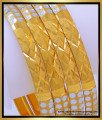 BNG667 - 2.8 Size New Wedding Collection White Gold Bangles Designs 