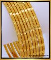 BNG669 - 2.8 Size 1 Gram Gold Jewellery Simple Gold Bangles for Daily Use