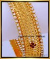 BNG682 - 2.4 Size Unique White Stone Single Kada Bangle Design