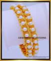 BNG685 - 2.8 Size Gold Plated Jewellery Fancy Traditional Moti Bangles
