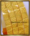 BNG707 - 2.4 Size Real Gold Design 1 Gram Gold Kada Bangles for Wedding 