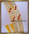 BNG740 - 2.10 Traditional Gold Bangles Design Impon Bangles Online Shopping