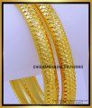 BNG743 - 2.8 Size Gold Forming Daily Wear Gold Bangles Design for Women 