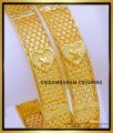 BNG769 - 2.6 Size Wedding Bangles Daily Wear 1gm Gold Plated Bangles 