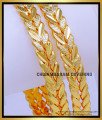 BNG772 - 2.6 Size Latest Leaf Design Gold Plated Bangles for Daily Use