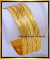 BNG792 - 2.4 Size Latest Bridal Designer 1 Gram Gold Bangles Online