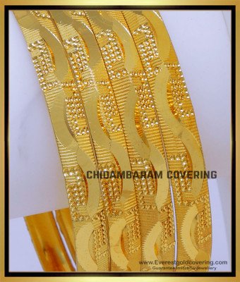 BNG796 - 2.4 Latest Gold Bangles Designs for Daily Use Online