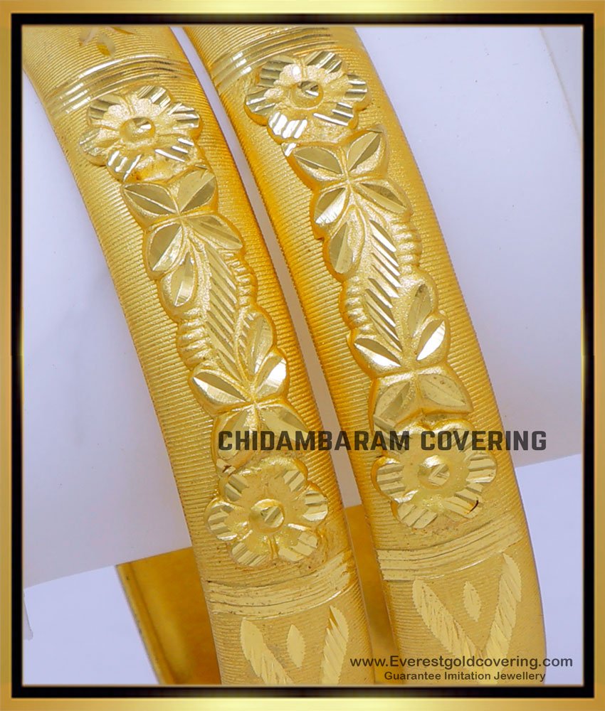 BNG799 - 2.8 Size Latest Gold Forming Bangles for Daily Use