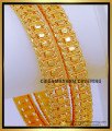 BNG802 - 2.4 Size Latest Daily Wear Gold Plated Bangles Design